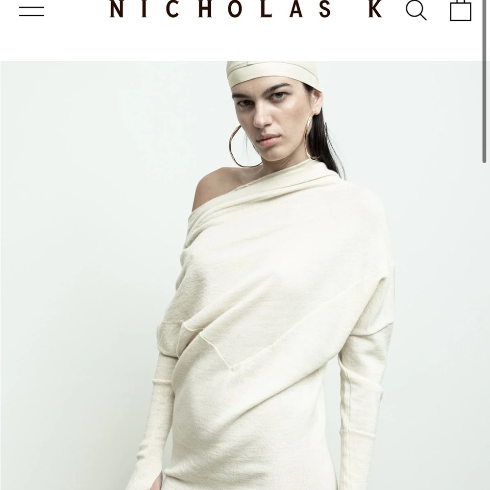 Nicholas K REVERSIBLE SWEATER DRESS